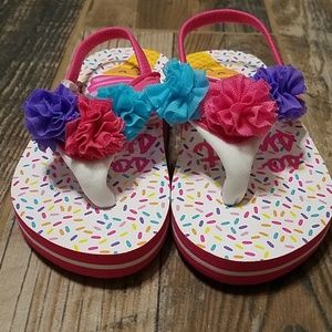 Girls size 7/8 Flip Flops